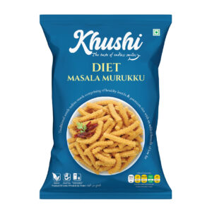 KHUSHI Diet Masaa Murukku 180gms (20ctn)