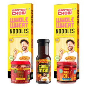 MasterChow Chilli Garlic Instant Cup Noodles 100gms (50ctn)