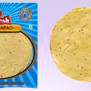 GANESH CHANA MASALA PAPAD 7" 200gms (80ctn)