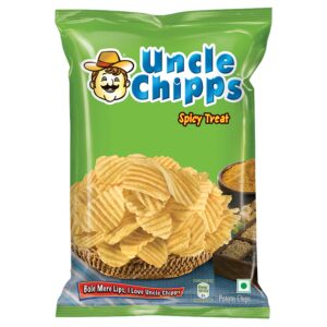UNCLE CHIPS SPICY TREAT 48gms (120ctn)